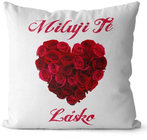 Impar Pillow Heart of Roses - Pillow - Main image