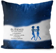 Impar cushion Gemini (22.5. - 21.6. ) - blue - Pillow