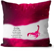 Impar pillow Scorpio (23.10. - 22.11. ) - red - Pillow