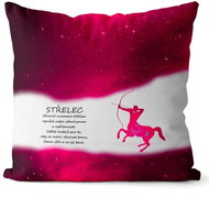 Impar Sagittarius pillow (23.11. - 21.12. ) - red - Pillow