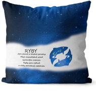 Impar pillow Pisces (21.2. - 20.3. ) - blue - Pillow