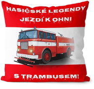 Impar pillow Firefighter legends - Trambus - Pillow