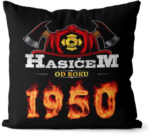 Impar Pillow Fireman since 1950 - Pillow - Main image