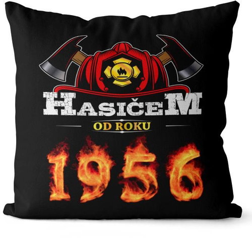 Impar Pillow Fireman since 1956 - Pillow - Main image