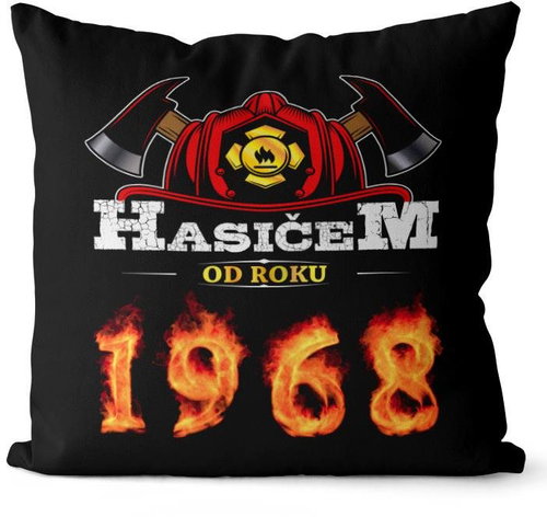 Impar Pillow Fireman since 1968 - Pillow - Main image