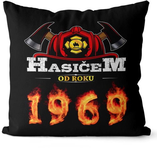 Impar Pillow Fireman since 1969 - Pillow - Main image
