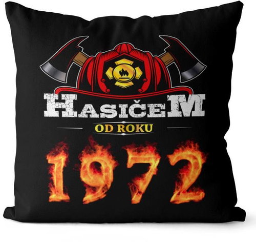 Impar Pillow Fireman since 1972 - Pillow - Main image