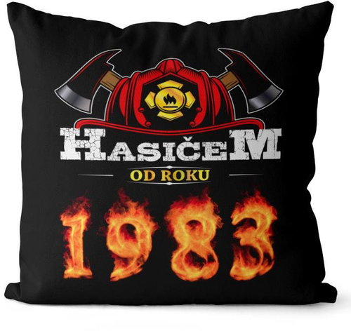Impar Pillow Fireman since 1983 - Pillow - Main image