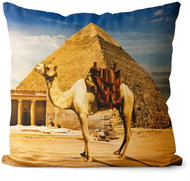 Impar pillow Camel at the pyramid - Pillow