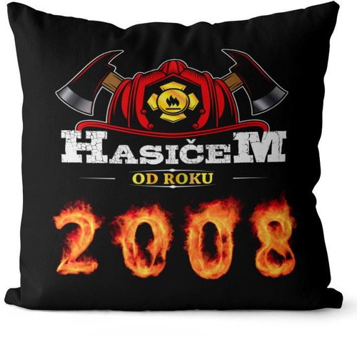 Impar Pillow Firefighter since 2008 - Pillow - Main image