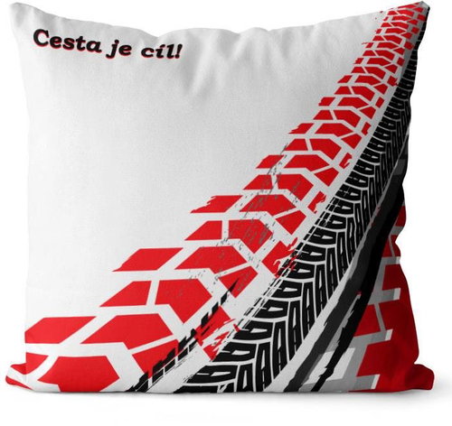 Impar Pillow The journey is the destination - Pillow - Main image