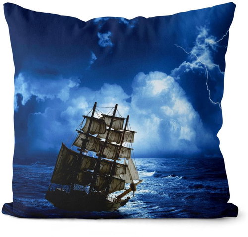 Impar polštář Loď v noci - Pillow - Main image