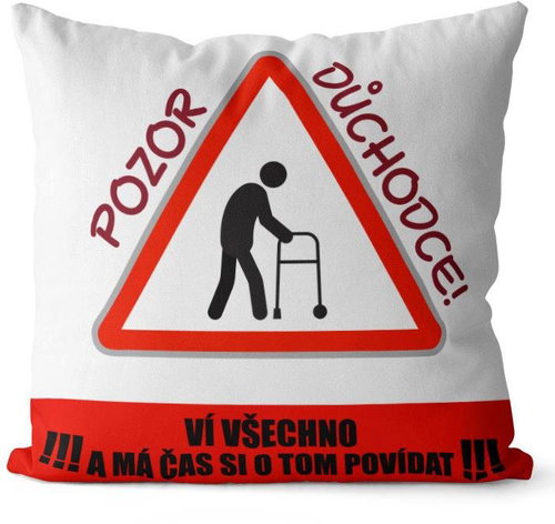 Impar Pillow Attention pensioners - Pillow - Main image