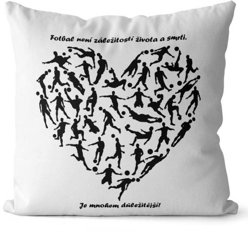 Impar pillow Football is important - Pillow - Main image