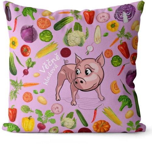 Impar pillow Eternally hungry - vegetables - Pillow - Main image