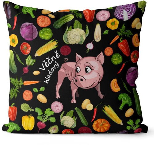 Impar pillow Eternally hungry - vegetables - Pillow - Main image