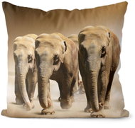 Impar pillow Herd of elephants - Pillow
