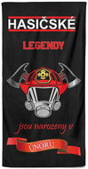 Impar Osuška 70 × 140 cm, Hasičské legendy - Únor - Bath Towel