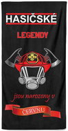 Impar Osuška 70 × 140 cm, Hasičské legendy - Červen - Bath Towel
