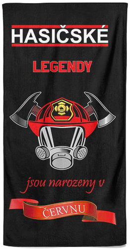 Impar Osuška 70 × 140 cm, Hasičské legendy - Červen - Bath Towel - Main image