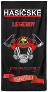 Impar Osuška 70 × 140 cm, Hasičské legendy - Prosinec - Bath Towel