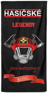 Impar Osuška 100 × 170 cm, Hasičské legendy - Říjen - Bath Towel