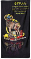 Impar osuška 100 × 170 cm Hasičské znamení Beran - Bath Towel