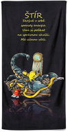 Impar osuška 100 × 170 cm Hasičské znamení Štír - Bath Towel