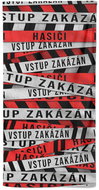 Impar osuška 70 × 140 cm Hasiči – vstup zakázán - Bath Towel