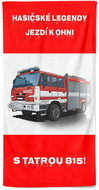 Impar osuška 70 × 140 cm Hasičské legendy – Tatra 815 - Bath Towel