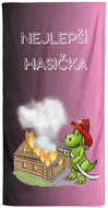 Impar osuška 70 × 140 cm Soptík – hasička - Bath Towel