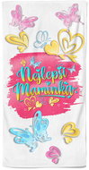 Impar osuška 100 × 170 cm Nejlepší maminka – blop - Bath Towel