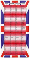 Impar osuška Nepravidelná slova – angličtina – 70 × 140 cm - Bath Towel