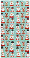  Impar Vánoční panáčci 70 × 140 cm - Bath Towel