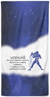 Impar Vodnář (21.1. - 20.2.) 70 × 140 cm modrá - Bath Towel