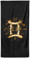 Impar Symbol znamení Blíženci (22.5. - 21.6.) 70 × 140 cm - Bath Towel