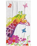  Impar Žirafa art 70 × 140 cm - Bath Towel