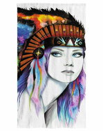  Impar Space indiánka art 100 × 170 cm - Bath Towel
