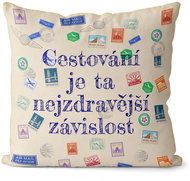 Impar Cestování je závislost - Pillow