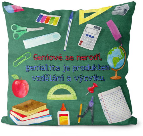 IMPAR Geniuses are not born - Pillow - Main image