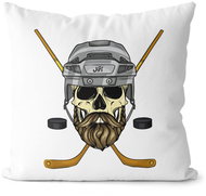 Impar Hockey skull with name, Jiří - Pillow