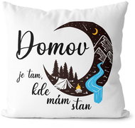 Impar Where's my tent, white - Pillow