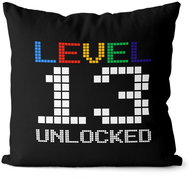 Impar Level unlocked, age 13 - Pillow