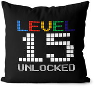 Impar Level unlocked, age 15 - Pillow