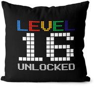 Impar Level unlocked, age 16 - Pillow