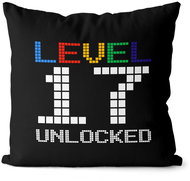 Impar Level unlocked, age 17 - Pillow