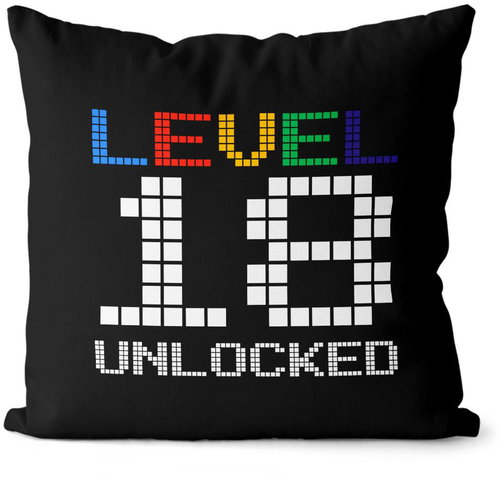 Impar Level unlocked, age 18 - Pillow - Main image