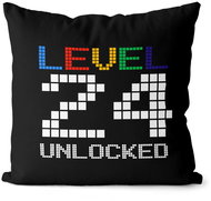 Impar Level unlocked, age 24 - Pillow