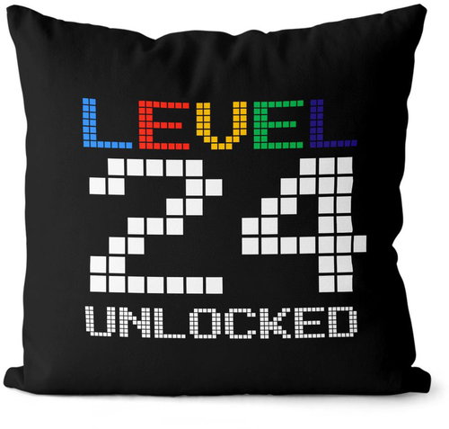 Impar Level unlocked, age 24 - Pillow - Main image