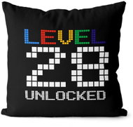 Impar Level unlocked, age 28 - Pillow